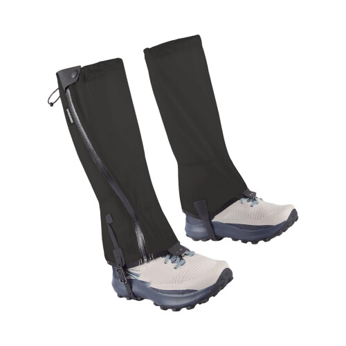 Adjustable Snow Boot Gaiters Waterproof Hiking Leg-Black