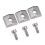 Double Tremolo Lock Suited for Multiple Guitar Models in-Silver 1