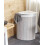 Beliani Laundry Basket MATARA Bamboo Light Grey 57 L 2