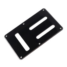 Precisions Fit Guitar Back Panel Replacement Part For-Black