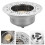 Stainless Steel Kitchen Sink Drain Stopper with Popup Filter 1