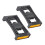 Ergonomic Locking Bike Pedals Enhanced Grip Rainproof Design for 1