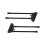 Folding Table Stool Base Modern Furniture Legs Four Leg Assembly 1