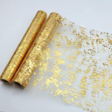 Gold Foil Table Runner 11 x 108 in (2 pcs)