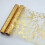Gold Foil Table Runner 11 x 108 in (2 pcs) 1