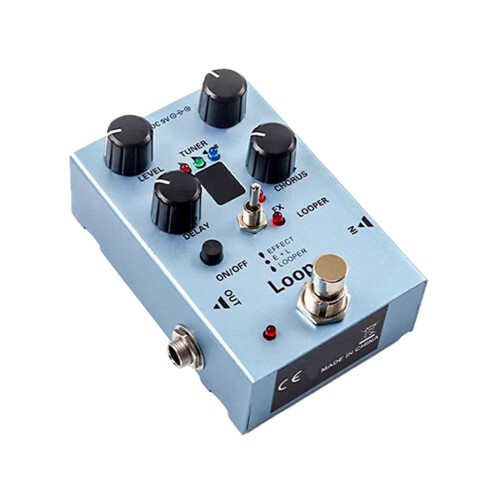 Multi Effect Electric Guitar Pedal Looper Electric-Effects Blue