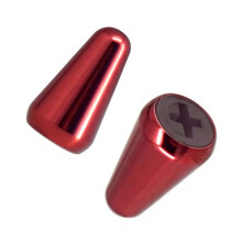 2Pcs Universals Guitar Pickup Switches Knob for Electric-Red