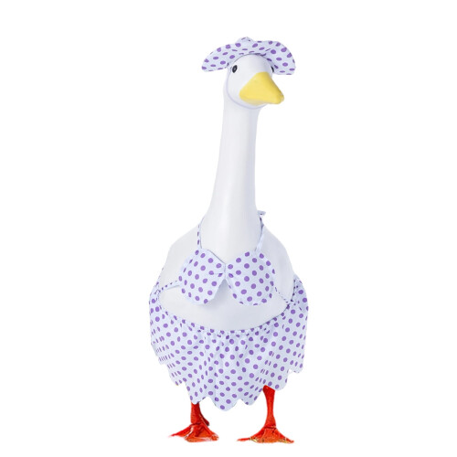 Goose-Shaped Garden Statue Costume Set