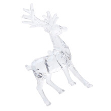 Acrylic Reindeer Figurine 15 x 8 x 3 cm
