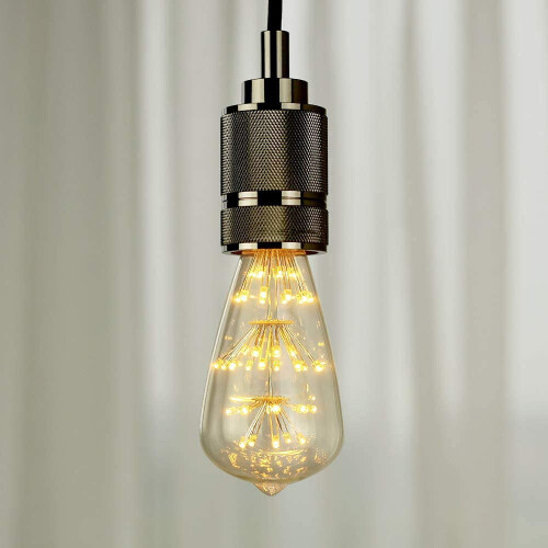 2 Pack LED Edison Bulb E27 3W 2300K