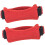 Silicone Cushioned Knee Support Strap for Basketball-Red 1