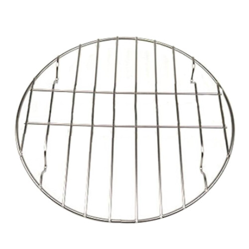 Runder Grillrost aus Edelstahl, 25 cm