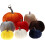 8pcs Assorted Velvet Pumpkins for Halloween Decor 1