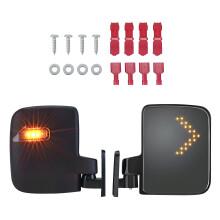 Wide Corner LED Equipped Side Reflectors Consistent Golfing