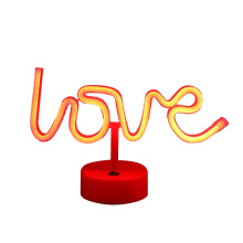 Heart-Shaped LED Neon Light – USB or Battery Powered