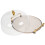 Clear Plastic Cake and Fruit Serving Tray with Lid 1