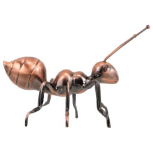 Metal Ant Sculpture Vintage Style Desk or Garden Decor
