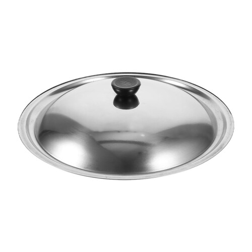 Edelstahl-Topfdeckel 23 cm Silber