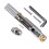 Reliability Headless Guitar Saddles Bridge Hardware-Silver 1