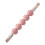 Ergonomic Deep Tissue Massager Stick 5 Roller Design-White Pink 1