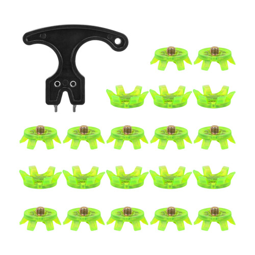 21er-Pack Ersatz-Golfspikes, Pin Protables, zuverlässige,-Grün