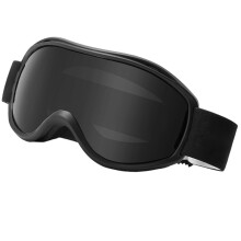 Skibrille für Damen und Herren,-Sandschwarzer Rahmen Nr.