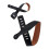 Ergonomischer E-Gitarrengurt, Leder, Haltbarkeit,-Schwarz 1