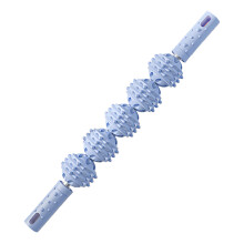 5-wiel massage-apparaat Vijfwielige lichaamsmassage Stick-Blauw
