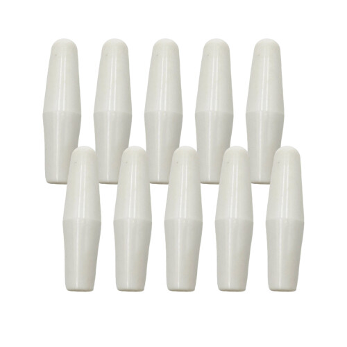 10Pcs Guitar Tremolo Arm Tips Whammy Bar Knobs For-White