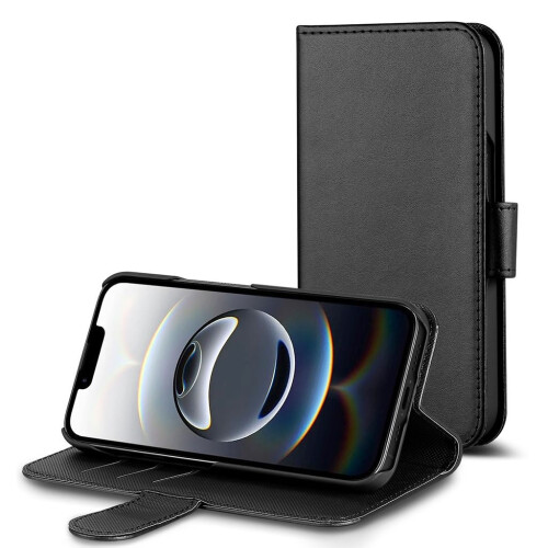 Funda tipo cartera SiGN para iPhone 16e - Negra