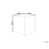 Beliani Pouffe PANDRAN Cotton Black/ White 3