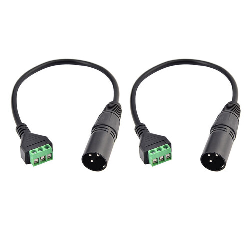 Betrouwbaarheid XLR-audiokabel Stevige constructie-Mannelijk