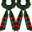 2 Pack Plaid Wreath Sash Ribbons 140cm 4