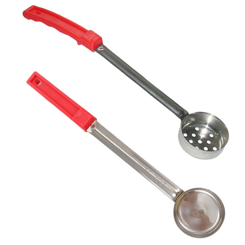 Pizza Sauce Spoon with Long Handle, Flat Edge, 2 pcs 2