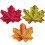 Artificial Maple Leaves 8cm Silk Fall Decorations 2