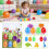 6-Pack Openable Plastic Easter Eggs with Insect Decor 3