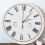 Metal Roman Numeral Clock Dial 21cm 4