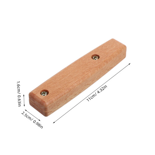Wooden Spatula Handle Replacement – Khaki, 4.3 in 1