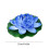 Floating Lotus Flower with Lily Pad 27cm Blue 5