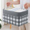 Large Freestanding Laundry Basket with Metal Frame 1