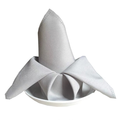 6 Pack Square Cotton-Polyester Dinner Napkins 18.9"