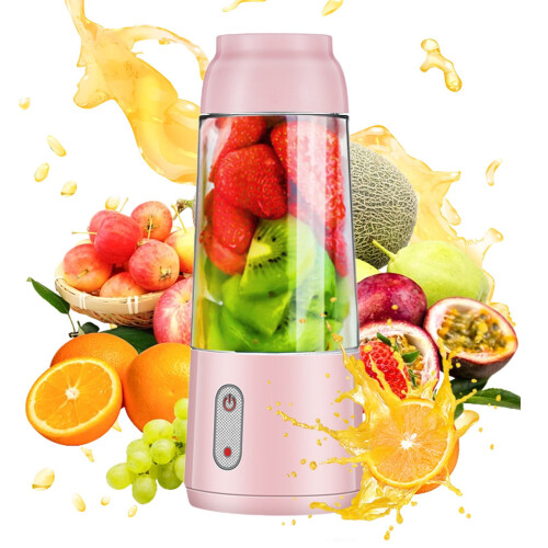 USB Rechargeable Juicer 300ml Portable ABS Cup