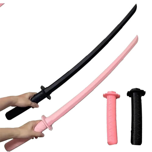 3D-tryckt gravitationsinfällbar katana-leksak
