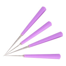 Conjunto de 4 ferramentas para perfuração de miçangas para fabricação de joias.