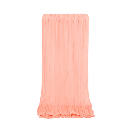 Pleated Gauze Table Runner Rustic Style