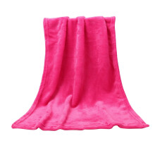 Flannel Throw Blanket 50x70cm Coral