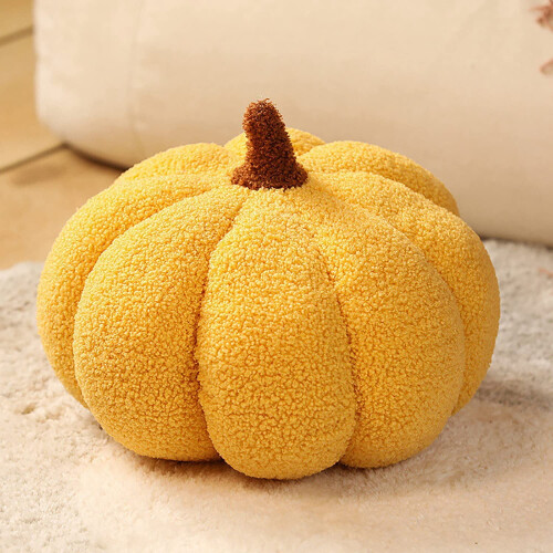 Halloween Pumpkin Throw Pillow Plush Toy 28cm