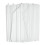White Flexible Plastic Straws, Individually Wrapped, 200 pcs 1