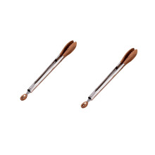 Küchenzange mit Griffen aus Walnussholz, 23 cm und 30 cm (2er-Pack)