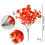 Faux Orange Mums Artificial Fall Flowers – 1 Pack 2